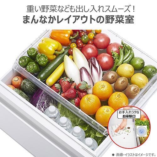標準設置料金込】東芝(TOSHIBA) GR-Y36SC-KZ マットチャコール VEGETA
