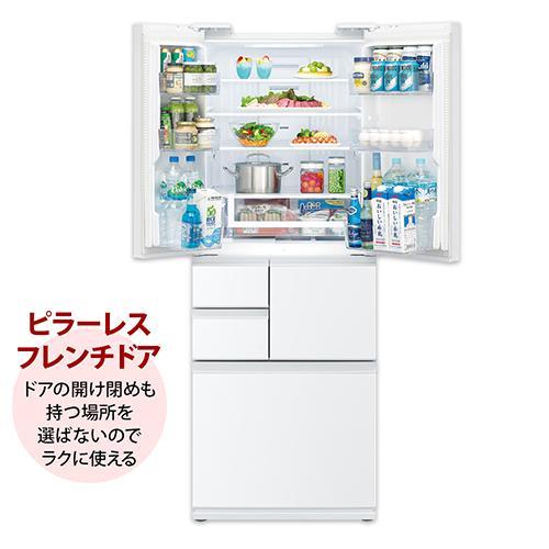 標準設置料金込】シャープ(SHARP) SJ-FF50R-W ブラストホワイト 6ドア
