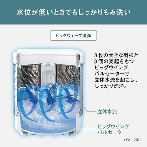 設置＋リサイクル】パナソニック(Panasonic) NA-F7PB3-W(ホワイト) 全 