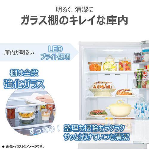 【設置＋リサイクル】東芝(TOSHIBA) GR-Y18BP-WS エクリュホワイト BPシリーズ 2ドア冷蔵庫 右開き 180L 幅503mm |  | 02