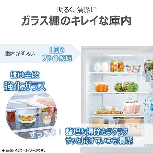 【設置＋リサイクル】東芝(TOSHIBA) GR-Y16BP-WS エクリュホワイト BPシリーズ 2ドア冷蔵庫 右開き 160L 幅503mm |  | 02