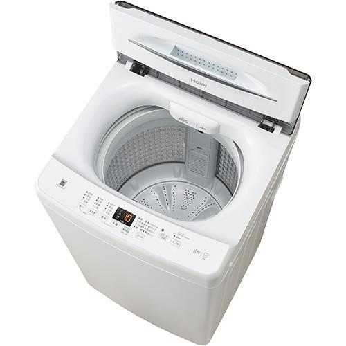【設置＋リサイクル】ハイアール(Haier) JW-U61C-W ホワイト 全自動洗濯機 上開き 洗濯6kg |  | 08