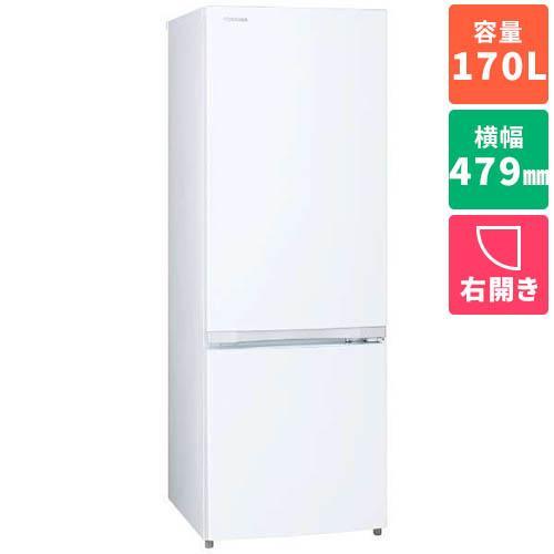 設置】東芝(TOSHIBA) GR-U17BS-W(セミマットホワイト) BSシリーズ 2