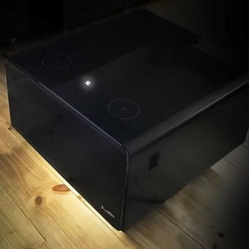 【設置】ルーザー(LOOZER) STB-65-BK(ブラック) SMART TABLE(スマートテーブル) 冷蔵庫 65L｜eccurrent｜02