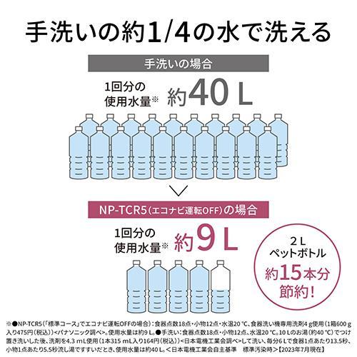 【設置】パナソニック(Panasonic) NP-TCR5-W ホワイト 食器洗い乾燥機 3人分 |  | 12