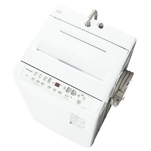 設置】パナソニック(Panasonic) NA-F7PB3-W(ホワイト) 全自動洗濯機 上