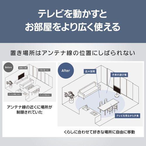 【設置】【長期5年保証付】パナソニック(Panasonic) TH-43LF2L ホワイト VIERA 43V型 4K液晶レイアウトフリーテレビ 43V型 USB-HDD |  | 04