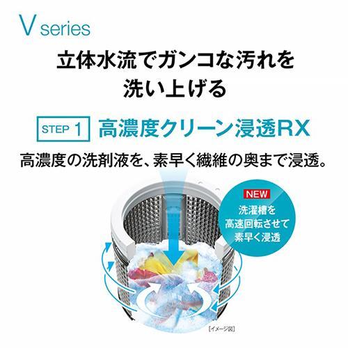 【設置】アクア(AQUA) AQW-V7A W ホワイト 全自動洗濯機 洗濯7kg |  | 11