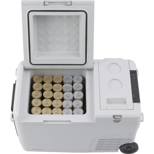 【設置】アイリスオーヤマ(Iris Ohyama) IPDW-B3A-W ホワイト 充電式ポータブル冷温庫 26L 幅666mm |  | 02