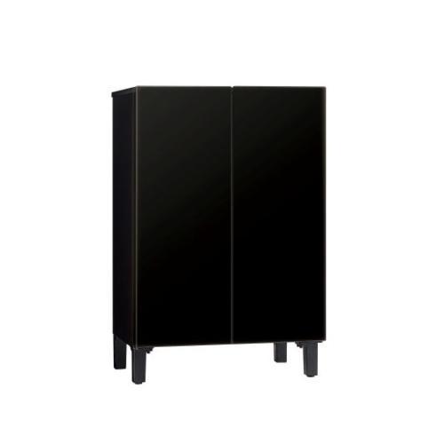 【設置】アクア(AQUA) AQR-FD7B K マットブラック 家具冷蔵庫 LOOC ルーク 72L 幅600mm | 
