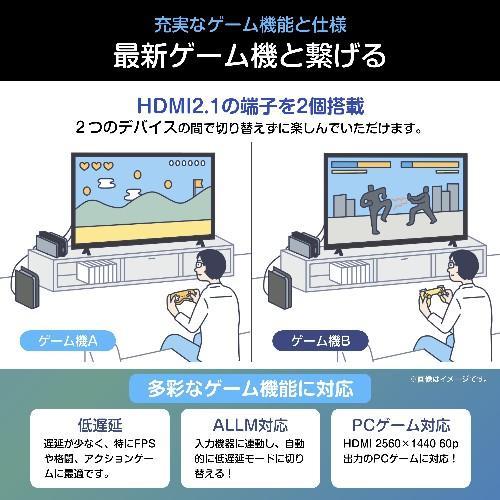 【設置】ハイセンス(Hisense) 50YS6A 4K液晶テレビ 50V型 4Kチューナー内蔵 YS6Aシリーズ |  | 06
