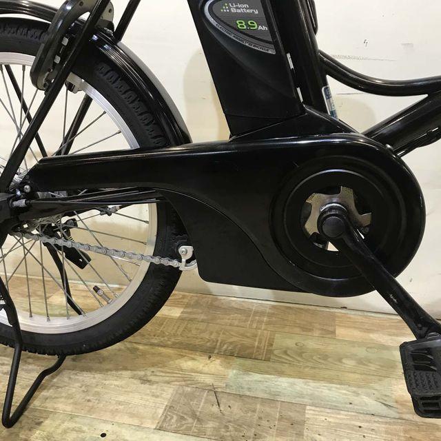 電動自転車 中古 小径車 パナソニック グリッター ブラック 20インチ KA003 電動アシスト自転車 神戸 | Panasonic | 12