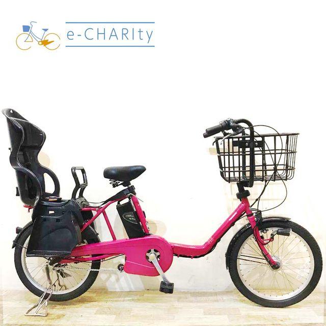 電動自転車 中古 子供乗せ パナソニック ギュット ミニ DX ピンク 20インチ KA004 電動アシスト自転車 神戸 | Panasonic