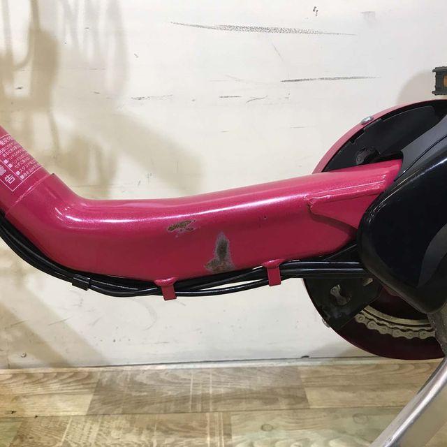 電動自転車 中古 子供乗せ パナソニック ギュット ミニ DX ピンク 20インチ KA004 電動アシスト自転車 神戸 | Panasonic | 12