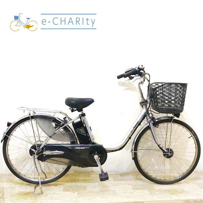 電動自転車 中古 ママチャリ パナソニック ビビ DX シルバー 24インチ KA031 電動アシスト自転車 神戸 | Panasonic