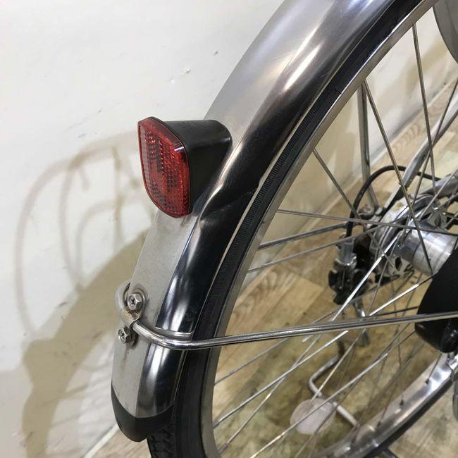 電動自転車 中古 ママチャリ パナソニック ビビ DX シルバー 24インチ KA031 電動アシスト自転車 神戸 | Panasonic | 11