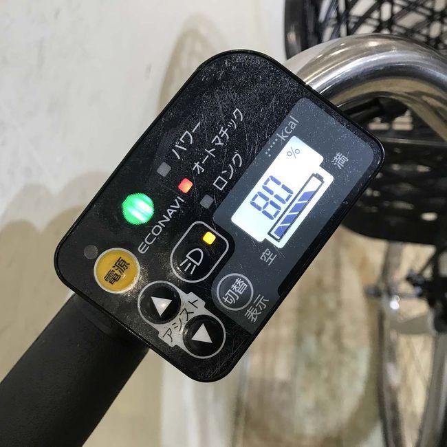 電動自転車 中古 ママチャリ パナソニック ビビ DX シルバー 24インチ KA031 電動アシスト自転車 神戸 | Panasonic | 06