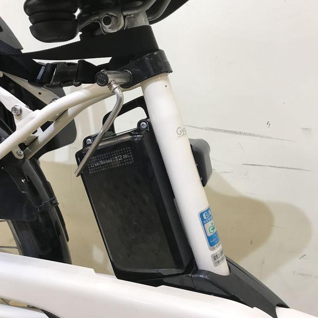 電動自転車 中古 子供乗せ パナソニック ギュット ステージ ホワイト 22インチ KA096 電動アシスト自転車 神戸 | Panasonic | 13