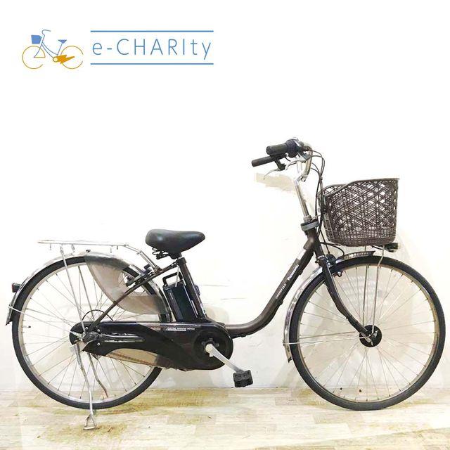 電動自転車 中古 ママチャリ パナソニック ビビ DX ブラウン 26インチ KB008 電動アシスト自転車 神戸 | Panasonic