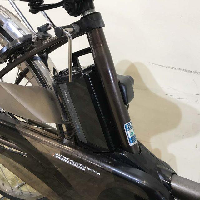 電動自転車 中古 ママチャリ パナソニック ビビ DX ブラウン 26インチ KB008 電動アシスト自転車 神戸 | Panasonic | 12