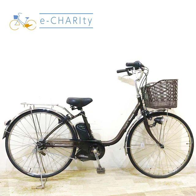 電動自転車 中古 ママチャリ パナソニック ビビ SS ブラウン 26インチ KB013 電動アシスト自転車 神戸 | Panasonic