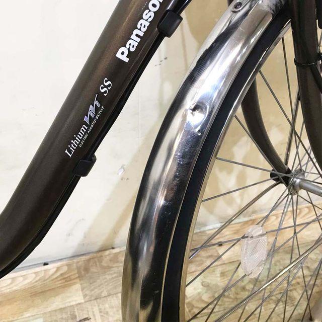 電動自転車 中古 ママチャリ パナソニック ビビ SS ブラウン 26インチ KB013 電動アシスト自転車 神戸 | Panasonic | 12
