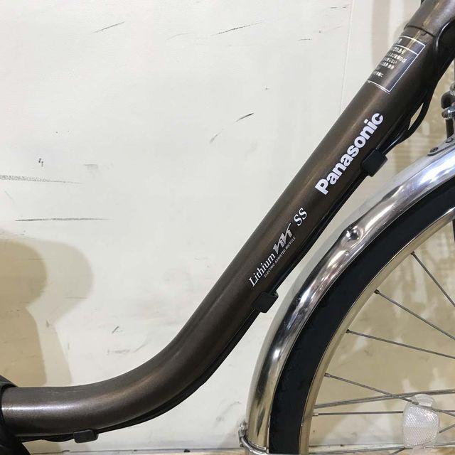 電動自転車 中古 ママチャリ パナソニック ビビ SS ブラウン 26インチ KB013 電動アシスト自転車 神戸 | Panasonic | 04