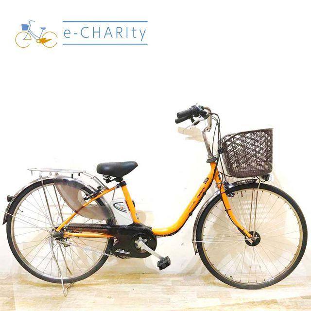 電動自転車 中古 ママチャリ パナソニック ビビ SX オレンジ 26インチ KB020 電動アシスト自転車 神戸 | Panasonic