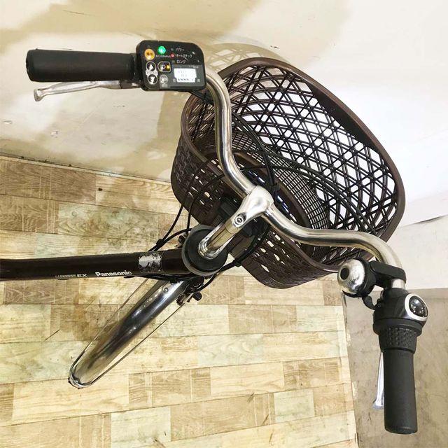電動自転車 中古 ママチャリ パナソニック ビビ EX ブラウン 26インチ KB024 電動アシスト自転車 神戸 | Panasonic | 03