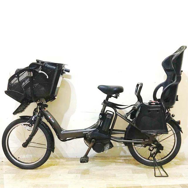 電動自転車 中古 子供乗せ ヤマハ PAS Kiss mini パス キッス ミニ カーキ 20インチ KB045 電動アシスト自転車 神戸 | YAMAHA | 17