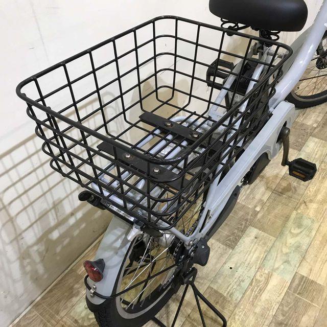 電動自転車 中古 小径車 ブリヂストン bikke e ビッケ イー グレー 20インチ KB046 電動アシスト自転車 神戸 | BRIDGESTONE | 10