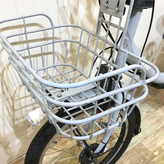 電動自転車 中古 小径車 ブリヂストン bikke e ビッケ イー グレー 20インチ KB046 電動アシスト自転車 神戸 | BRIDGESTONE | 12