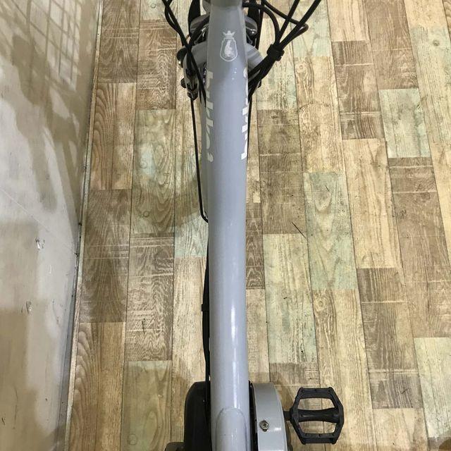 電動自転車 中古 小径車 ブリヂストン bikke e ビッケ イー グレー 20インチ KB046 電動アシスト自転車 神戸 | BRIDGESTONE | 14
