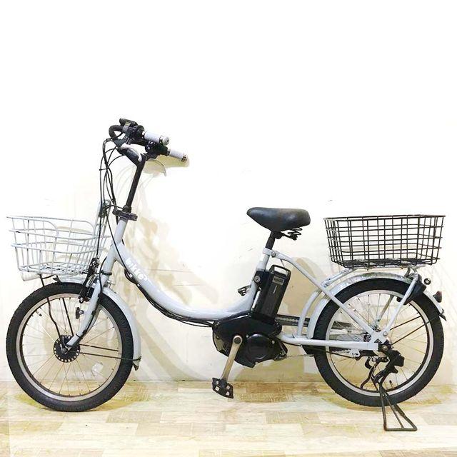 電動自転車 中古 小径車 ブリヂストン bikke e ビッケ イー グレー 20インチ KB046 電動アシスト自転車 神戸 | BRIDGESTONE | 16