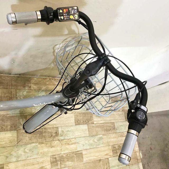 電動自転車 中古 小径車 ブリヂストン bikke e ビッケ イー グレー 20インチ KB046 電動アシスト自転車 神戸 | BRIDGESTONE | 03