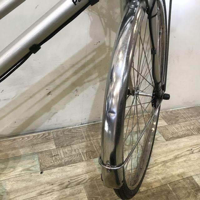 電動自転車 中古 シティ パナソニック ビビ EX シティ シルバー 27インチ KB052 電動アシスト自転車 神戸 | Panasonic | 13