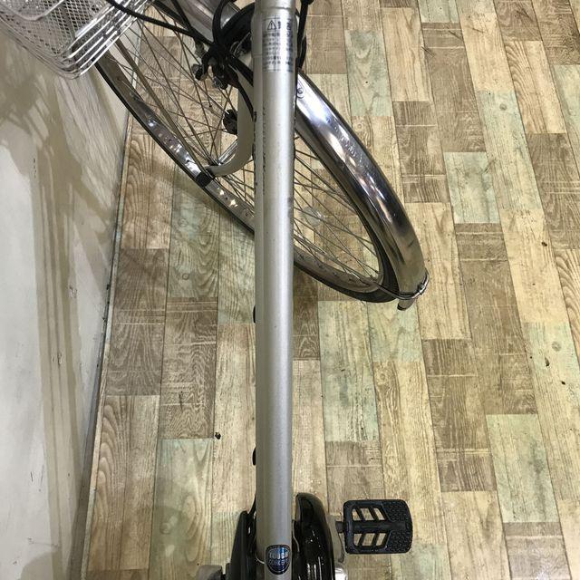 電動自転車 中古 シティ パナソニック ビビ EX シティ シルバー 27インチ KB052 電動アシスト自転車 神戸 | Panasonic | 14