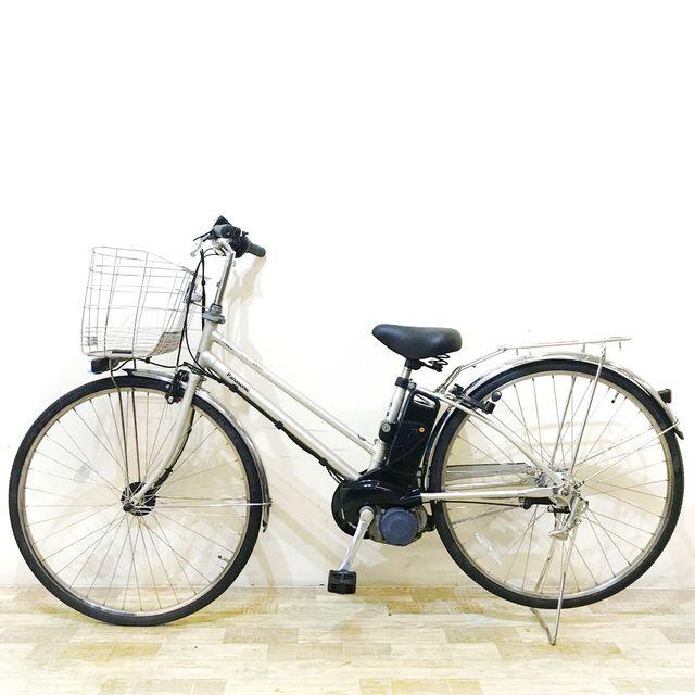 電動自転車 中古 シティ パナソニック ビビ EX シティ シルバー 27インチ KB052 電動アシスト自転車 神戸 | Panasonic | 15