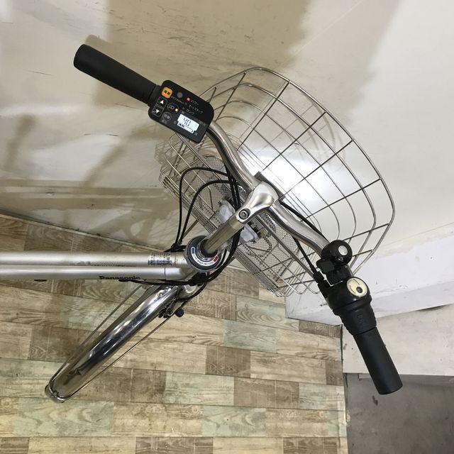 電動自転車 中古 シティ パナソニック ビビ EX シティ シルバー 27インチ KB052 電動アシスト自転車 神戸 | Panasonic | 03