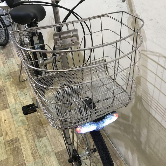 電動自転車 中古 シティ パナソニック ビビ EX シティ シルバー 27インチ KB052 電動アシスト自転車 神戸 | Panasonic | 05