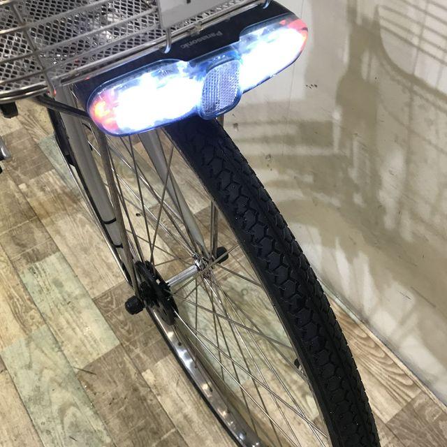 電動自転車 中古 シティ パナソニック ビビ EX シティ シルバー 27インチ KB052 電動アシスト自転車 神戸 | Panasonic | 07