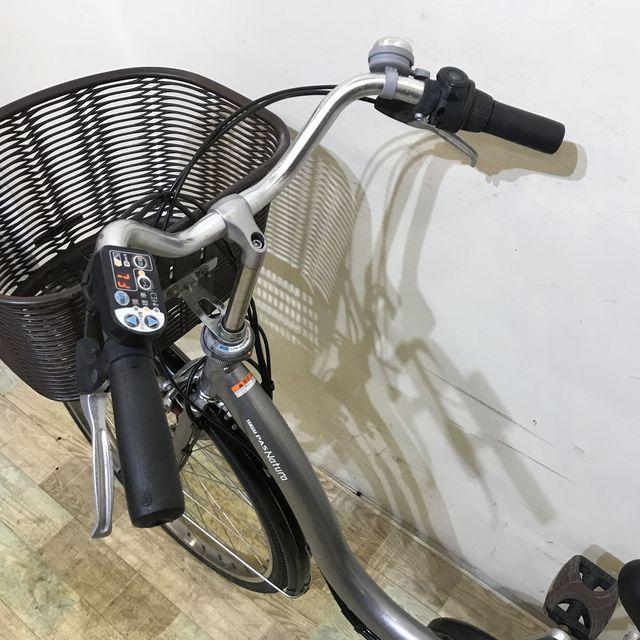 電動自転車 中古 ママチャリ ヤマハ PAS ナチュラ M シルバー 26インチ KB054 電動アシスト自転車 神戸 | YAMAHA | 09