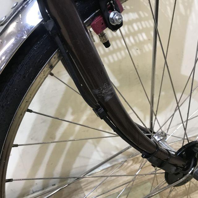 電動自転車 中古 ママチャリ パナソニック ビビ DX ブラウン 26インチ KB055 電動アシスト自転車 神戸 | Panasonic | 11
