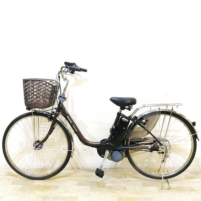電動自転車 中古 ママチャリ パナソニック ビビ DX ブラウン 26インチ KB055 電動アシスト自転車 神戸 | Panasonic | 13
