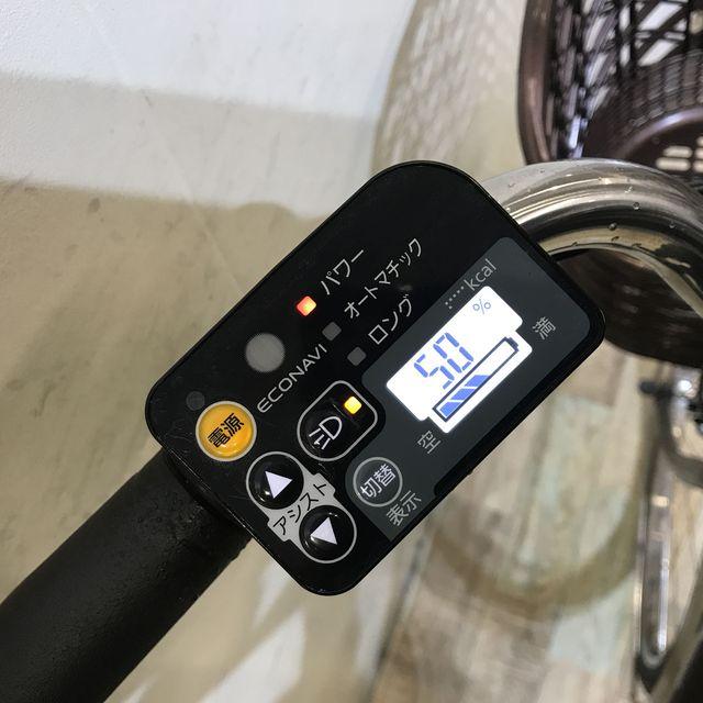 電動自転車 中古 ママチャリ パナソニック ビビ DX ブラウン 26インチ KB055 電動アシスト自転車 神戸 | Panasonic | 06