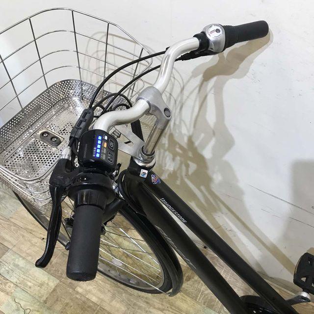 電動自転車 中古 シティ ブリヂストン アルベルト e ブラック 27インチ KB065 電動アシスト自転車 神戸 | BRIDGESTONE | 09