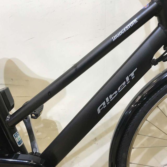 電動自転車 中古 シティ ブリヂストン アルベルト e ブラック 27インチ KB065 電動アシスト自転車 神戸 | BRIDGESTONE | 04