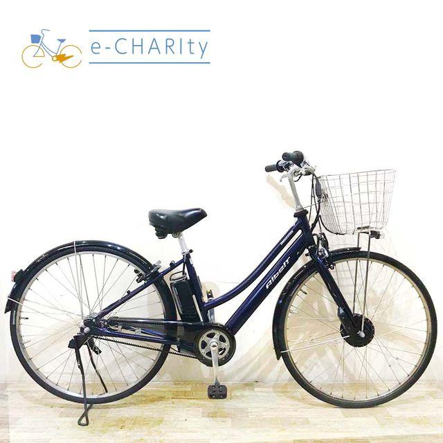 電動自転車 中古 シティ ブリヂストン アルベルト e ネイビー 27インチ KB090 電動アシスト自転車 神戸 | BRIDGESTONE