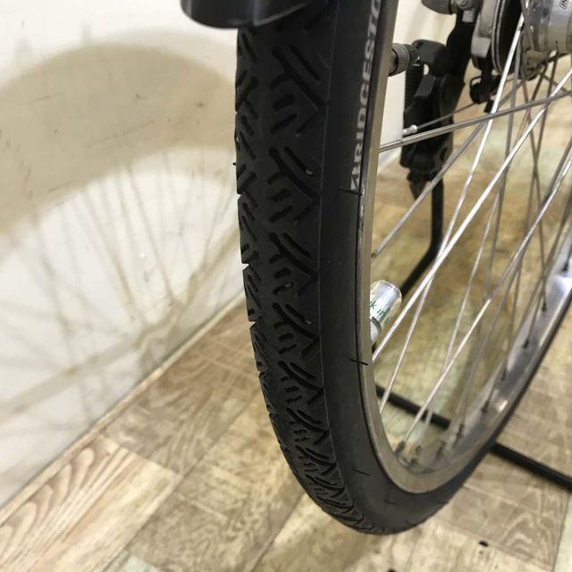 電動自転車 中古 シティ ブリヂストン アルベルト e ネイビー 27インチ KB090 電動アシスト自転車 神戸 | BRIDGESTONE | 08