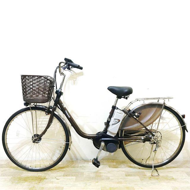 中古電動自転車　Panasonic　ビビ　26インチ　スペアキー付き Panasonic（パナソニック） 電動自転車 中古 ママチャリ ビビ DX